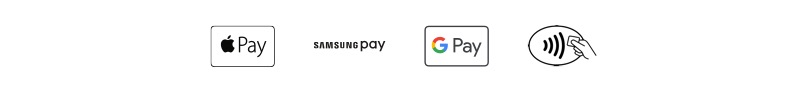 Hyväksytyt digitaaliset maksutavat: Apple Pay, Google Pay ja Samsung Pay