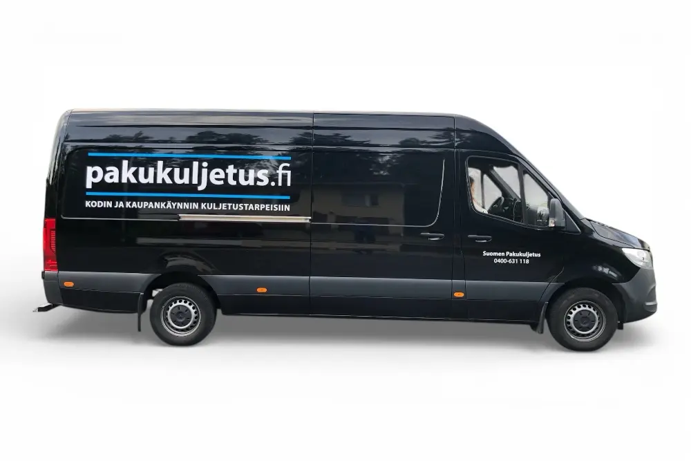 Kuljetuspalvelu – iso pakettiauto ja kantajat | Pakukuljetus